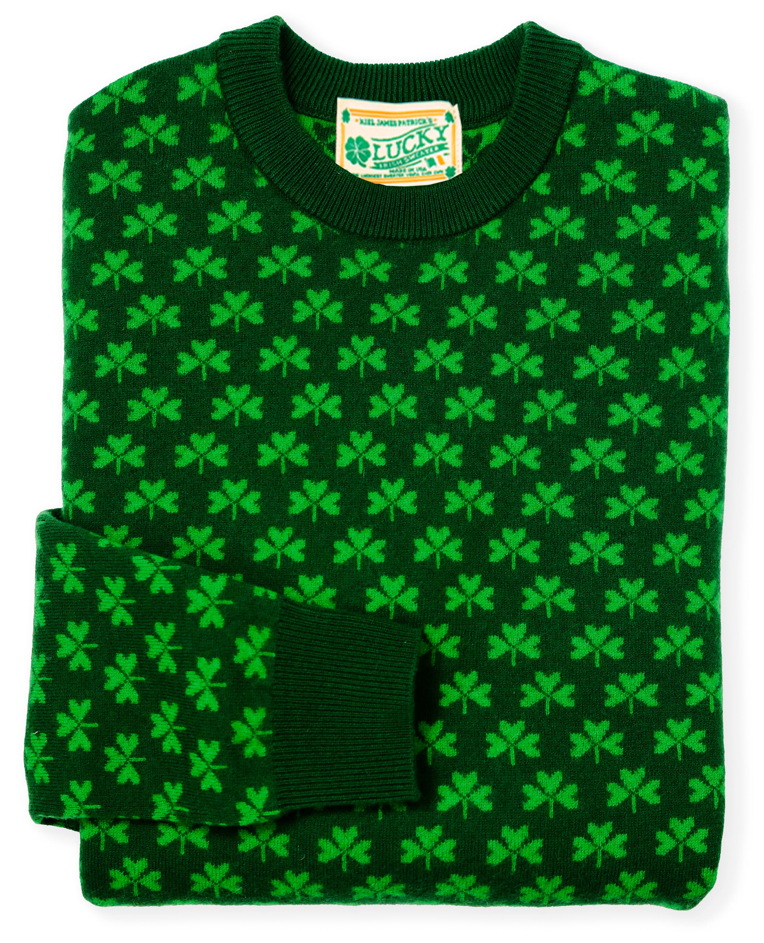 Clover Heritage Crewneck Sweater