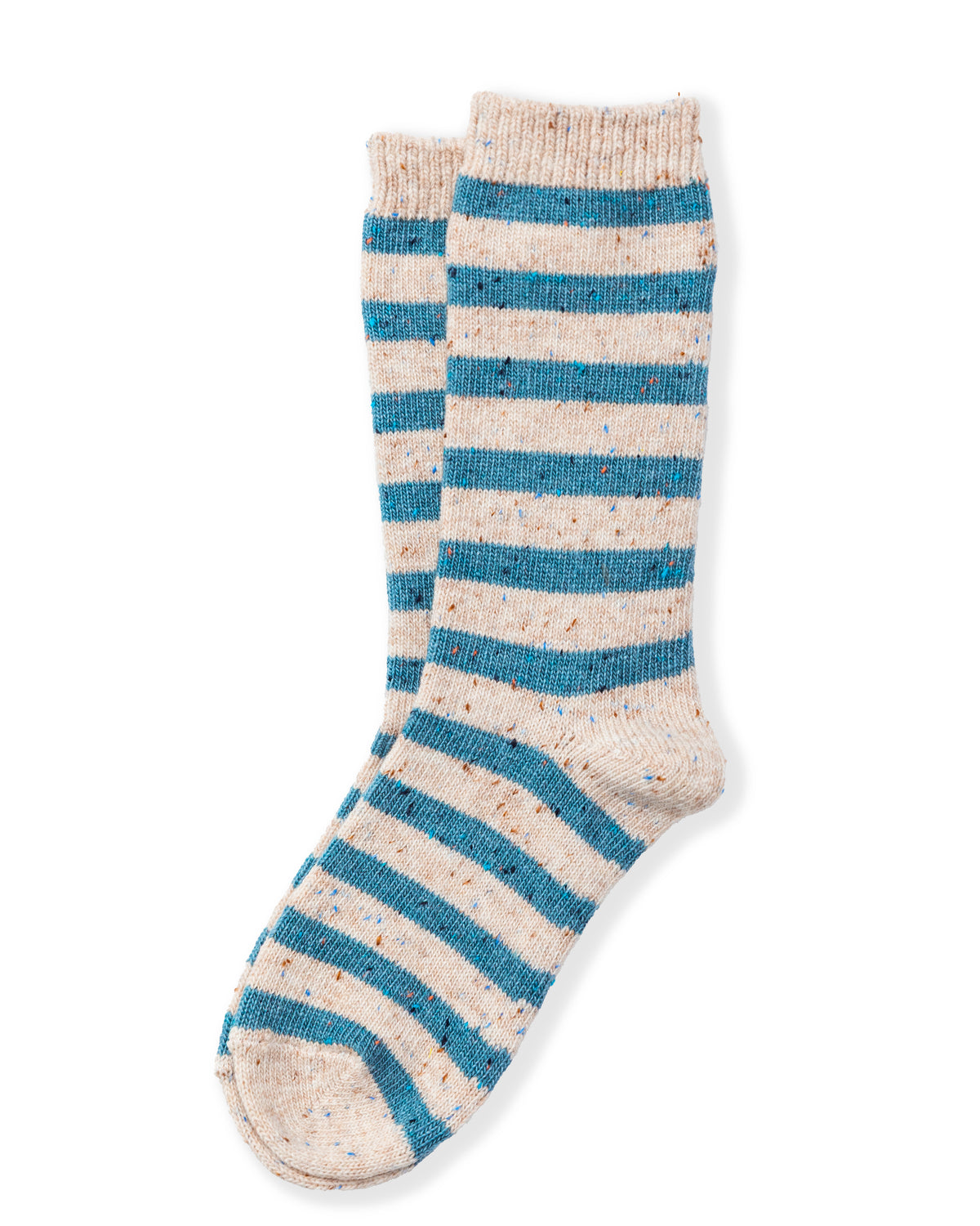 Coastal Stripe Donegal Socks
