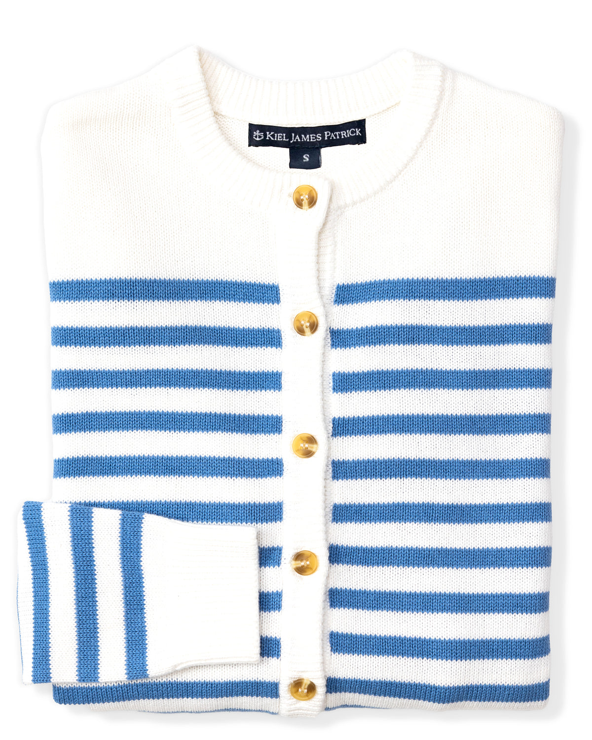 Coastal Striped Cardigan