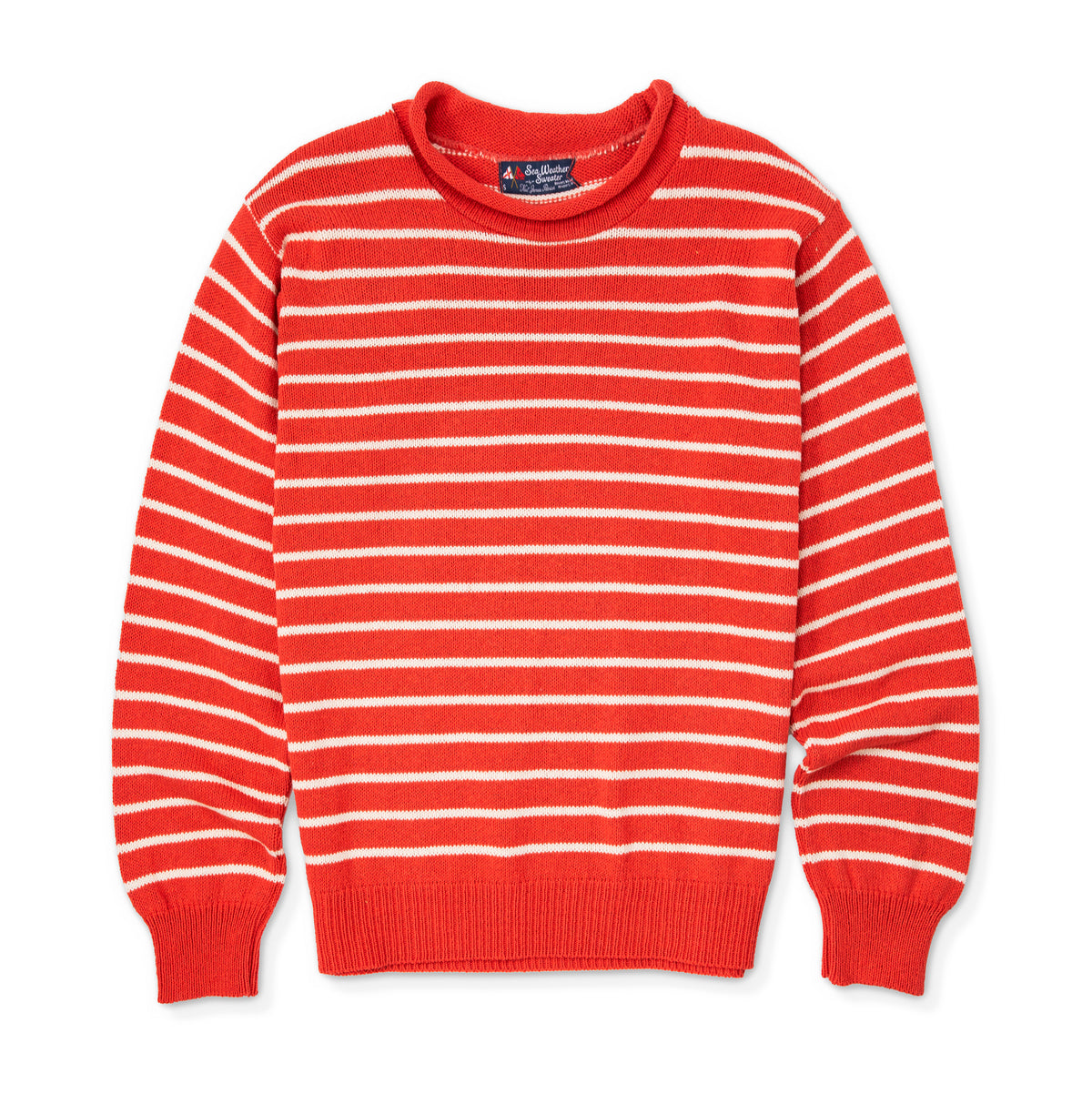Coral Bay Stripe Rollneck Sweater