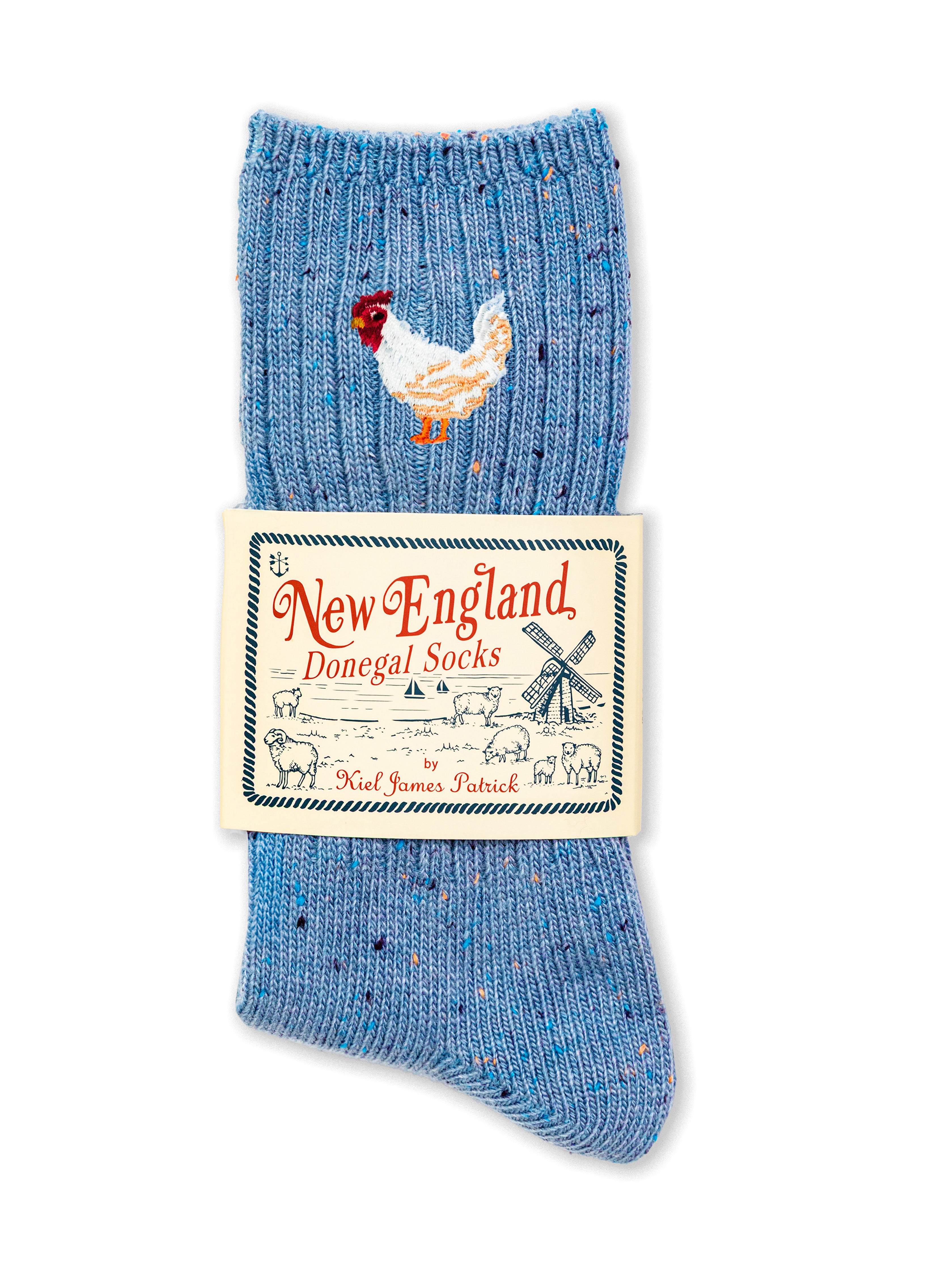 Country Hen Donegal Socks