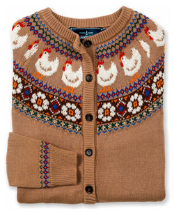 KJP Women's Countryside Hen Fair Isle Cardigan – Kiel James Patrick