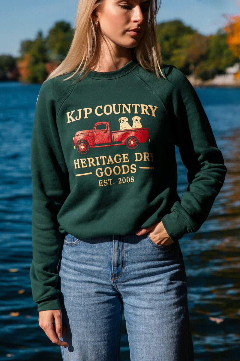 Country Roads Crewneck Sweatshirt