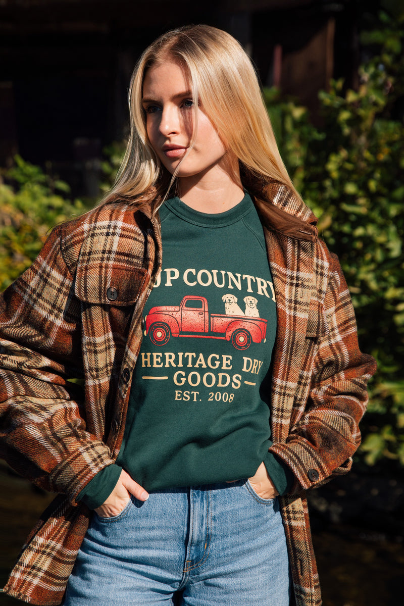 Country Roads Crewneck Sweatshirt