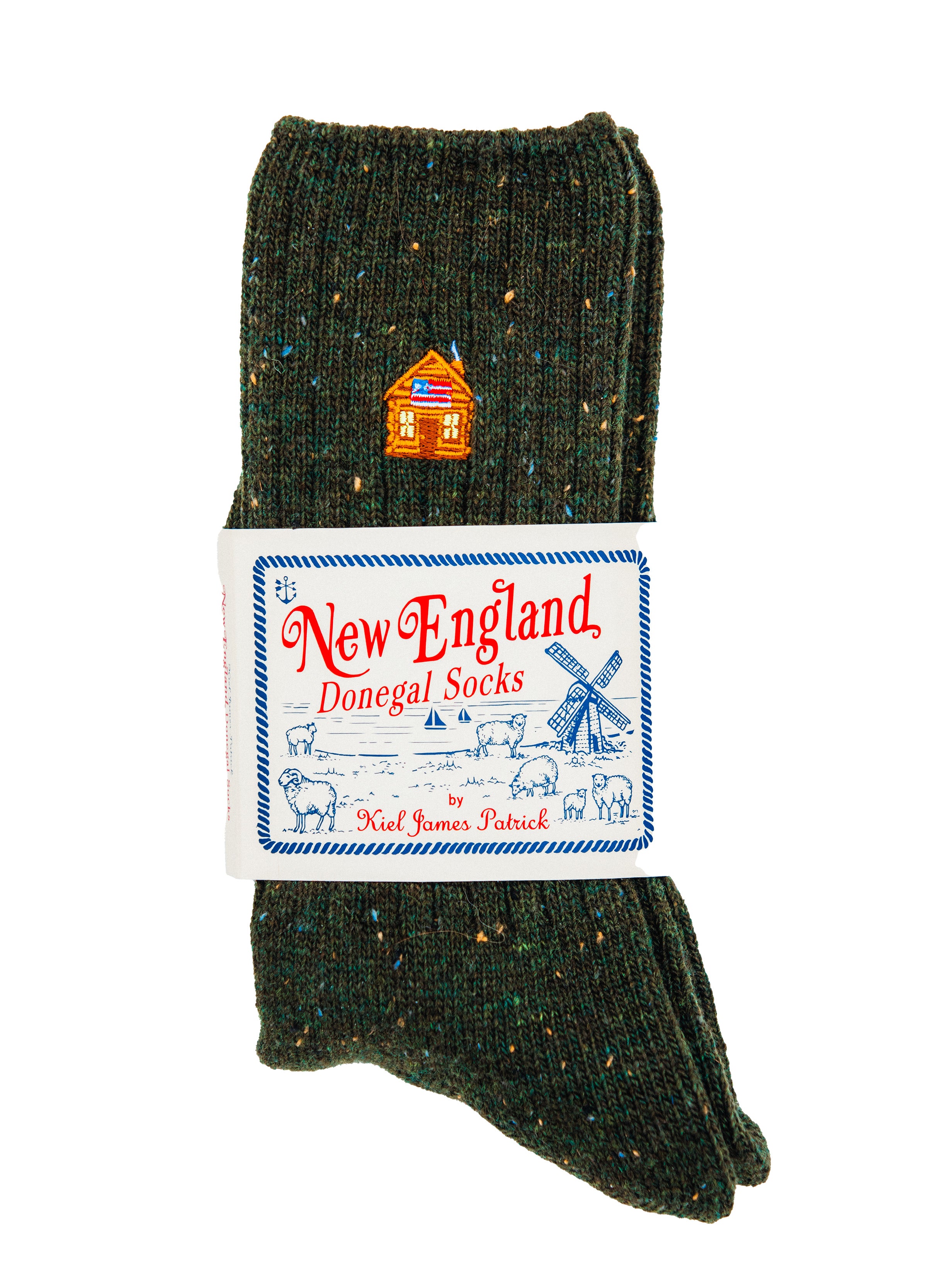 Cozy Cabin Donegal Socks