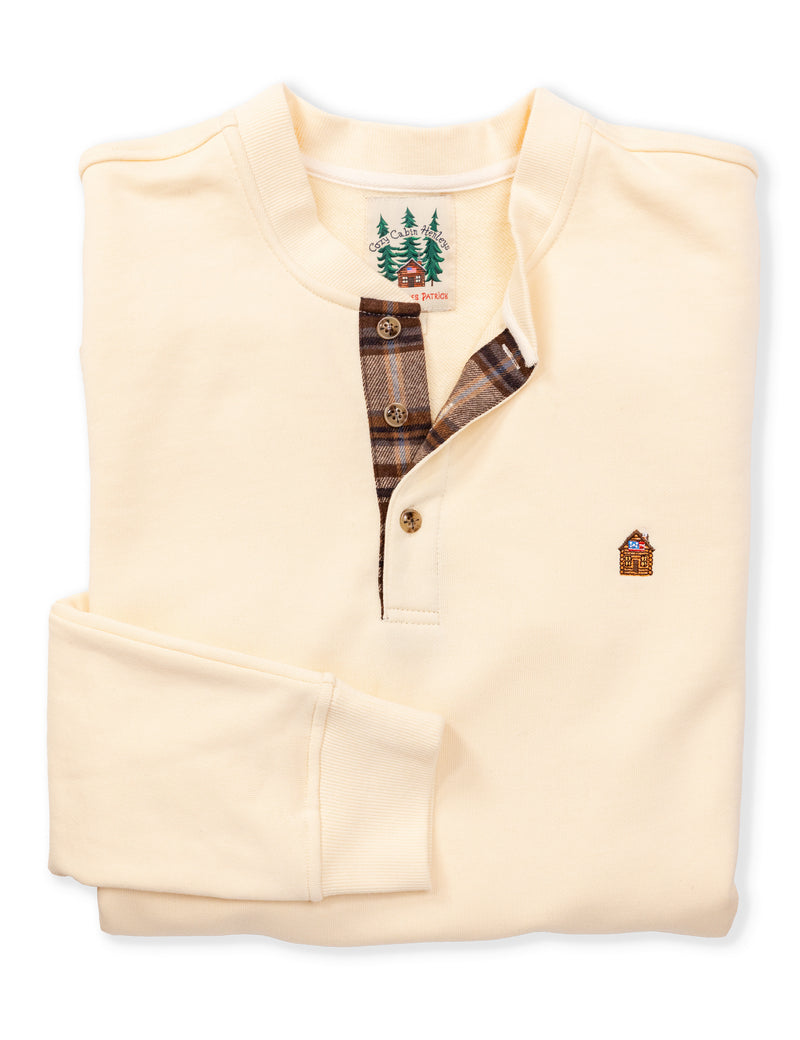 Cozy Cabin Henley Shirt in Birch