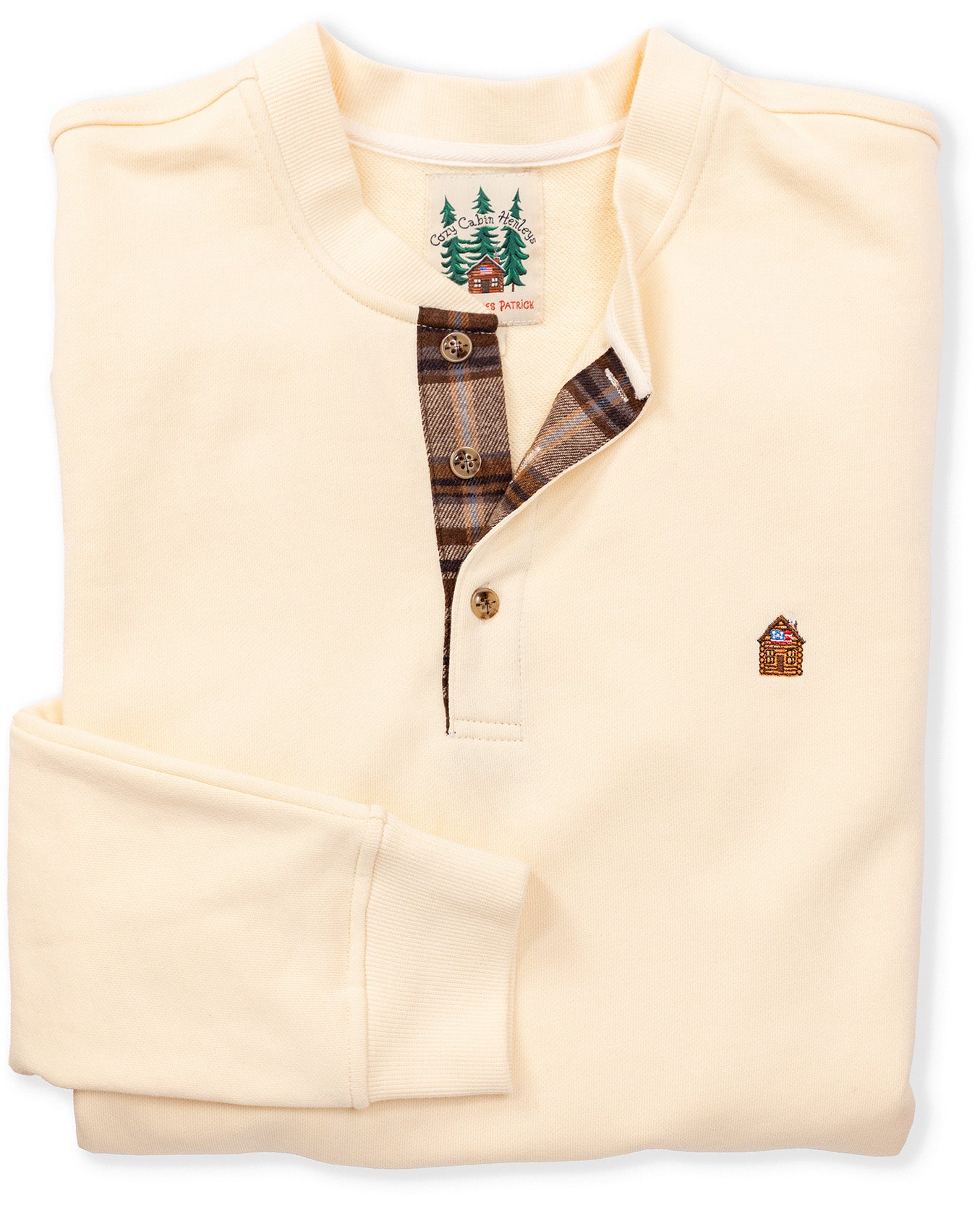 Cozy Cabin Henley Shirt in Birch