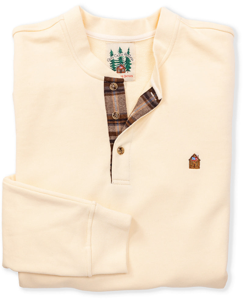 Cozy Cabin Henley Shirt in Birch