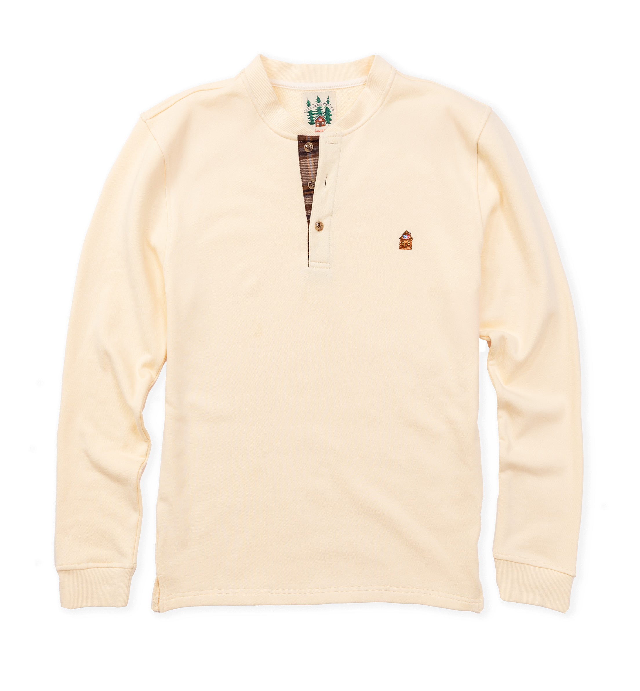 Cozy Cabin Henley Shirt in Birch