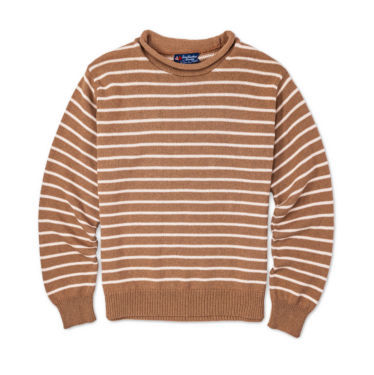 Dockside Stripe Rollneck Sweater