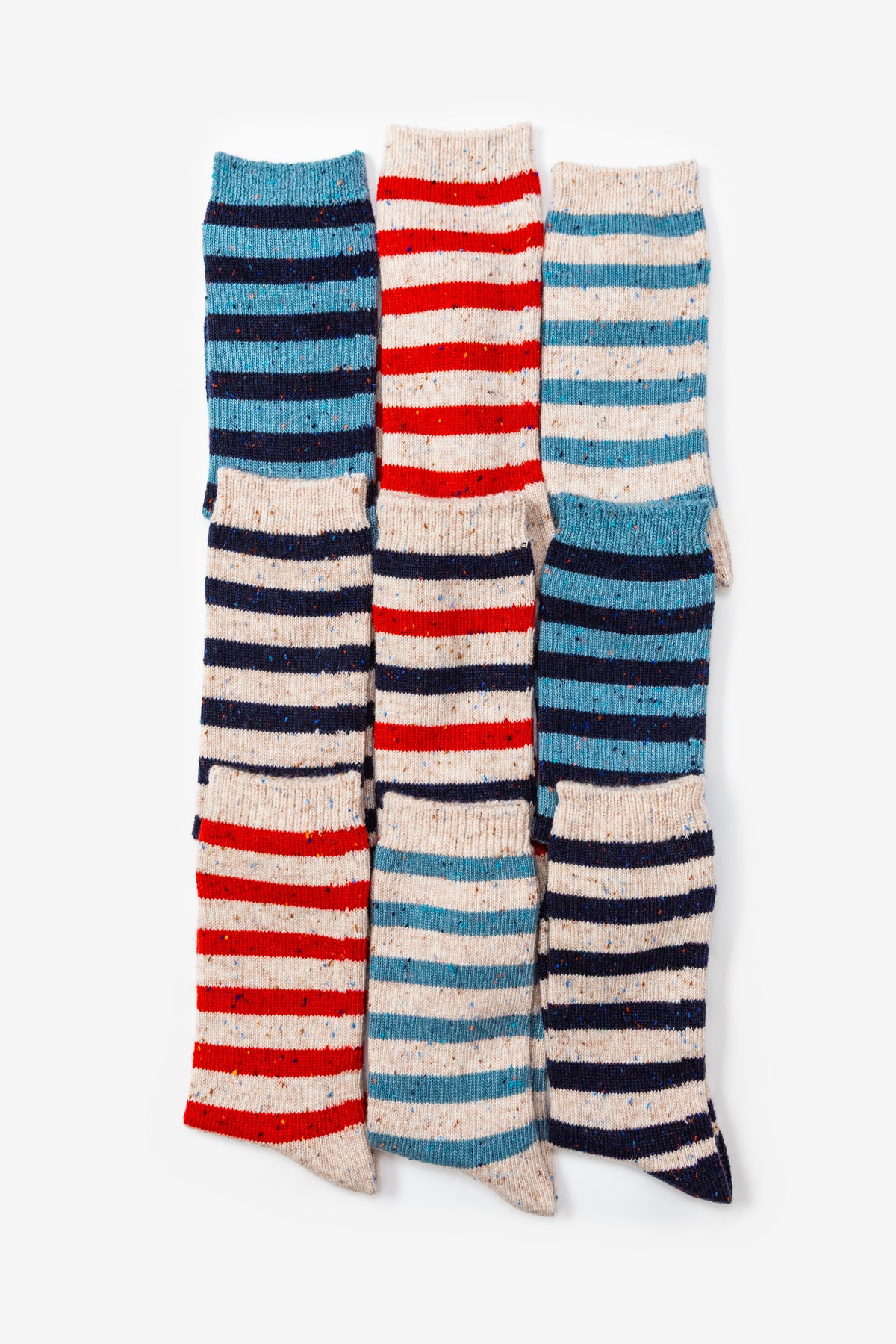 Atlantic Stripe Donegal Socks