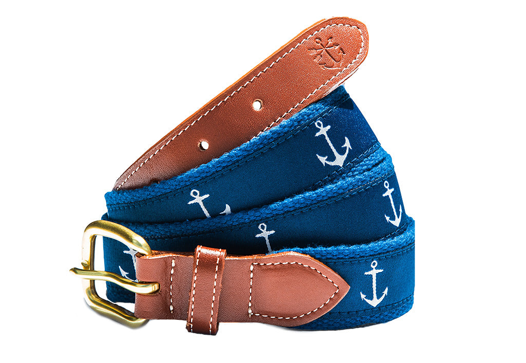 East Coast Anchor Ribbon Belt