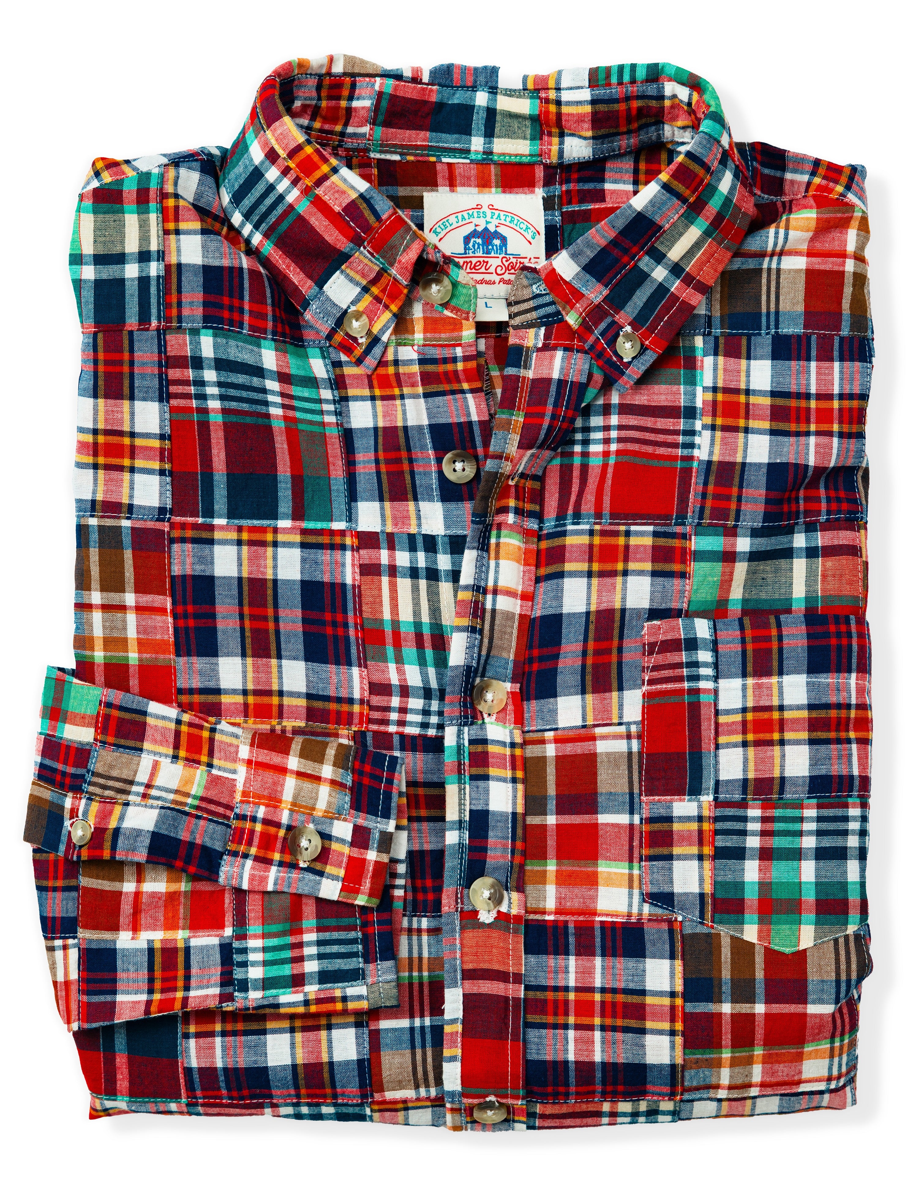 Bristol Patchwork Madras Shirt
