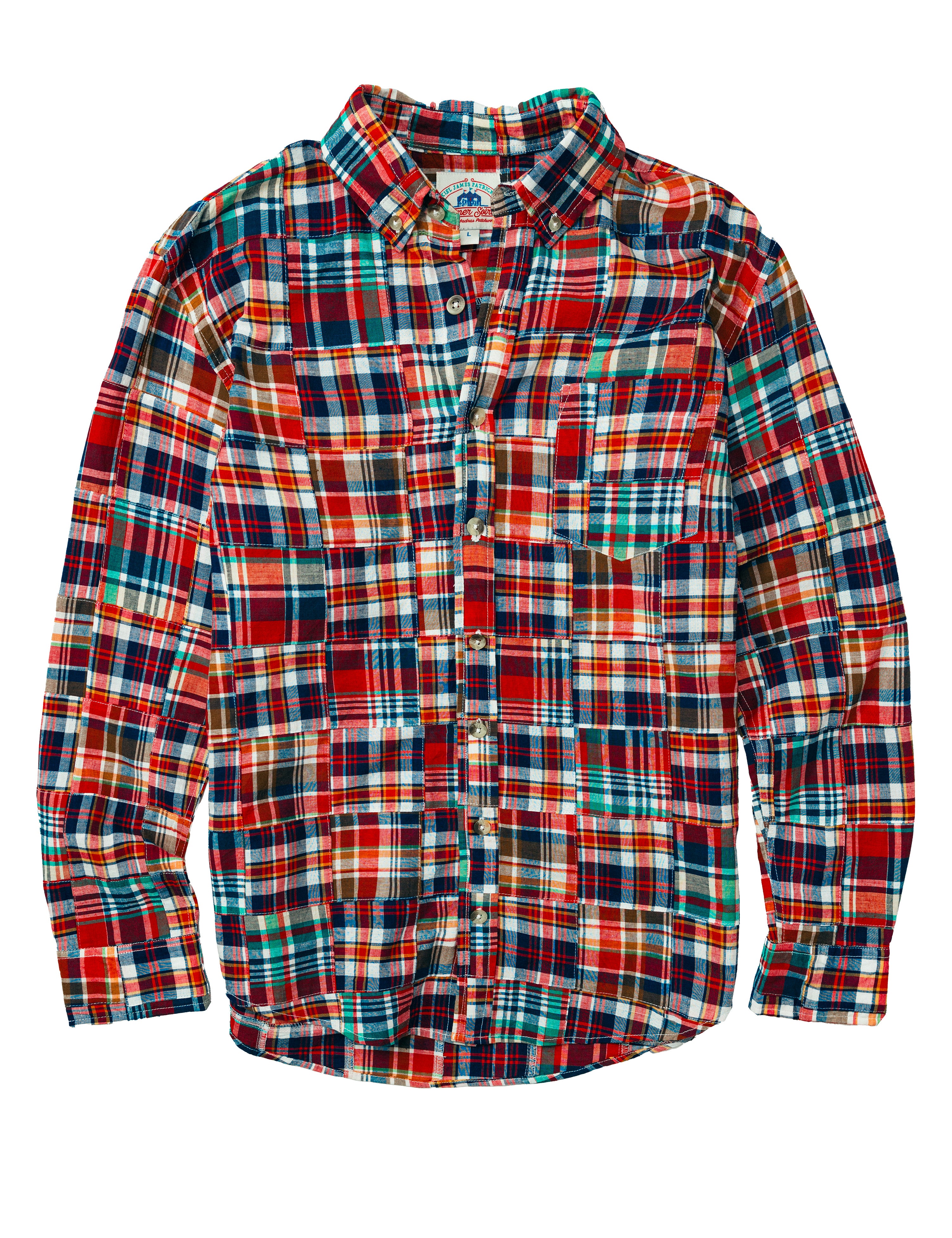 Bristol Patchwork Madras Shirt