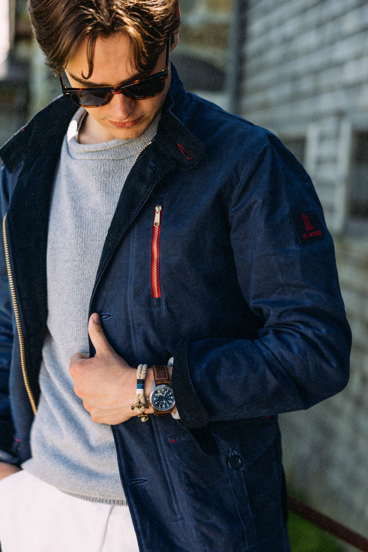 KJP X F.L. Woods Mariner's Waxed Jacket