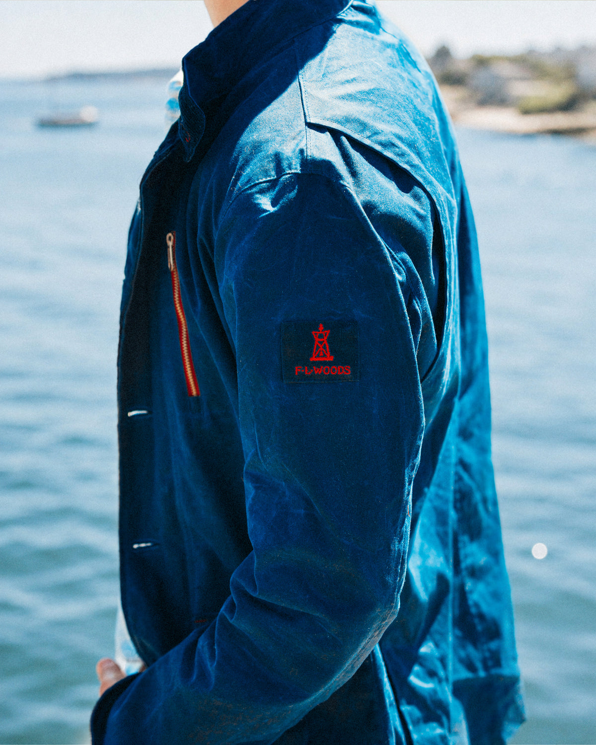 KJP X F.L. Woods Mariner's Waxed Jacket