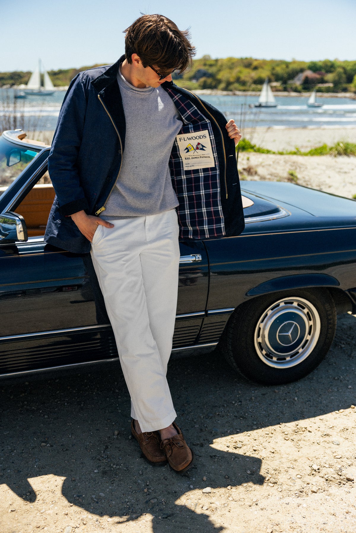KJP X F.L. Woods Mariner's Waxed Jacket