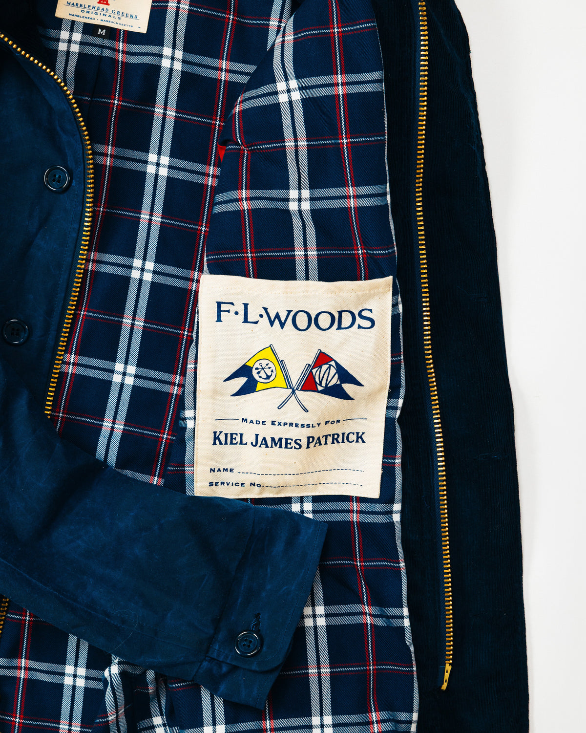KJP X F.L. Woods Mariner's Waxed Jacket