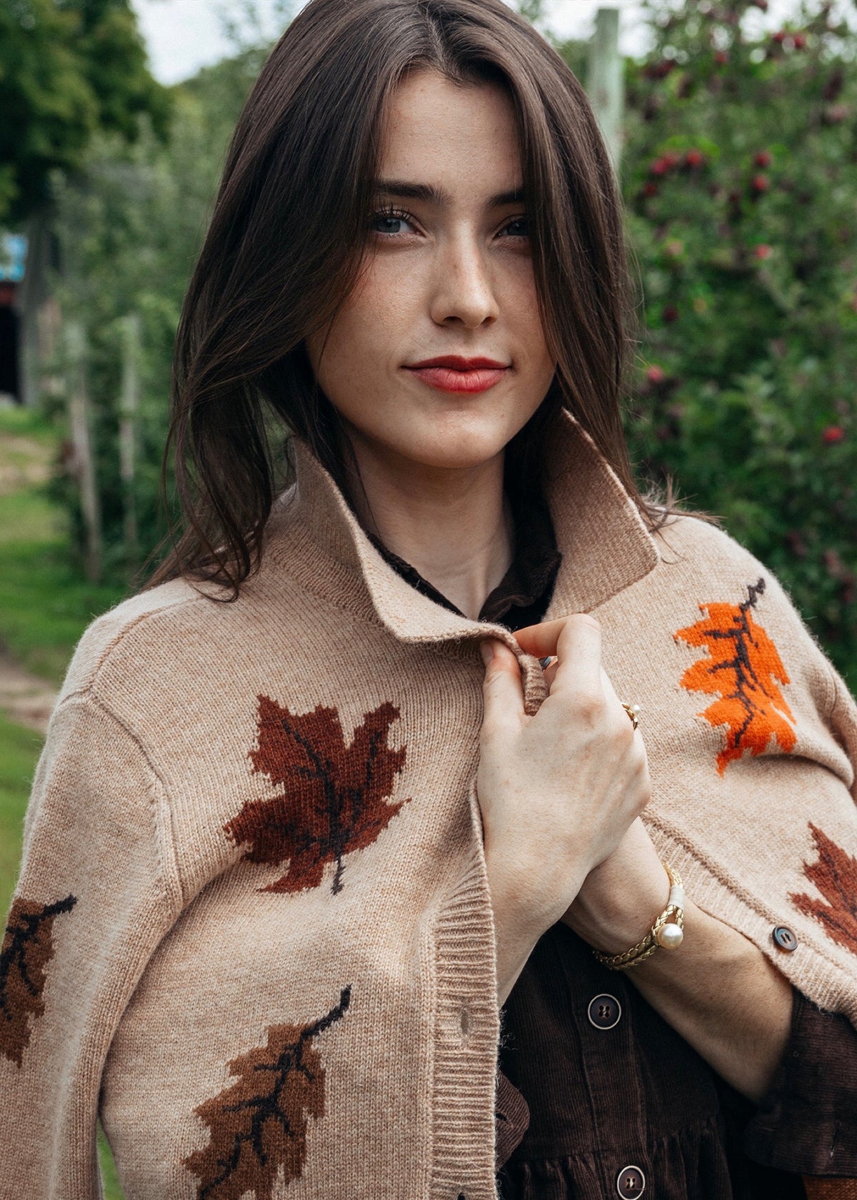 Fall Leaves Cardigan