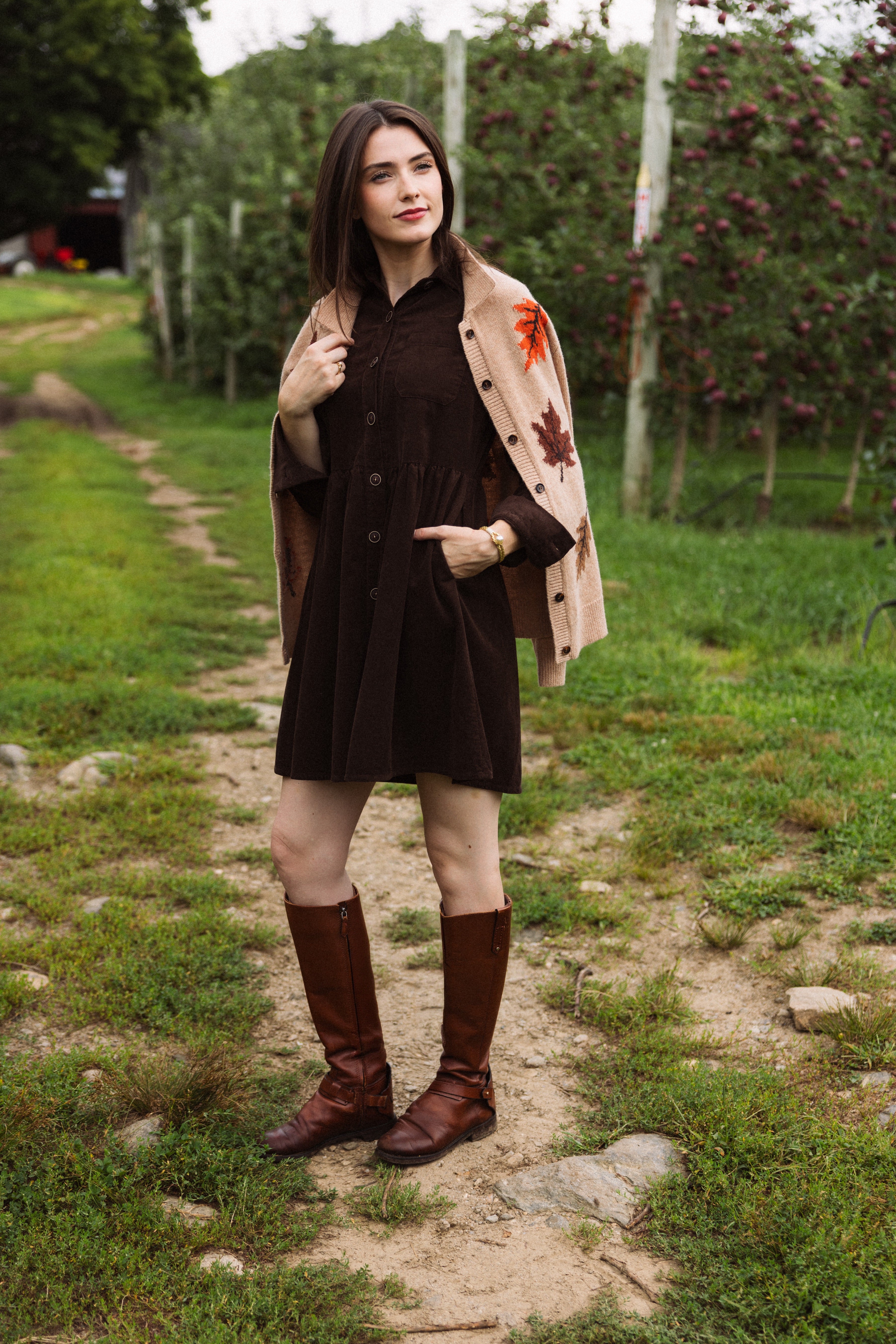Fall Leaves Cardigan
