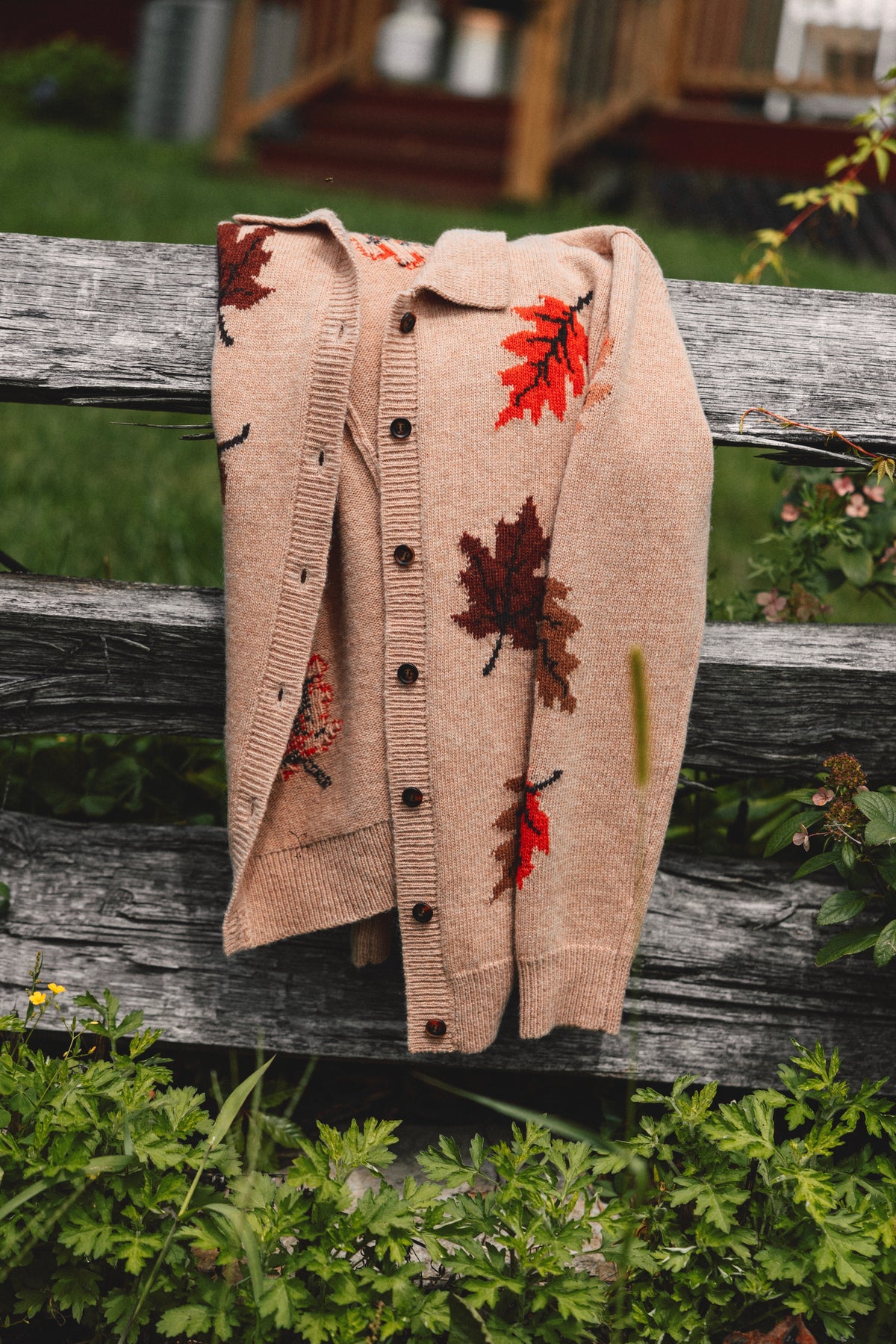 Fall Leaves Cardigan