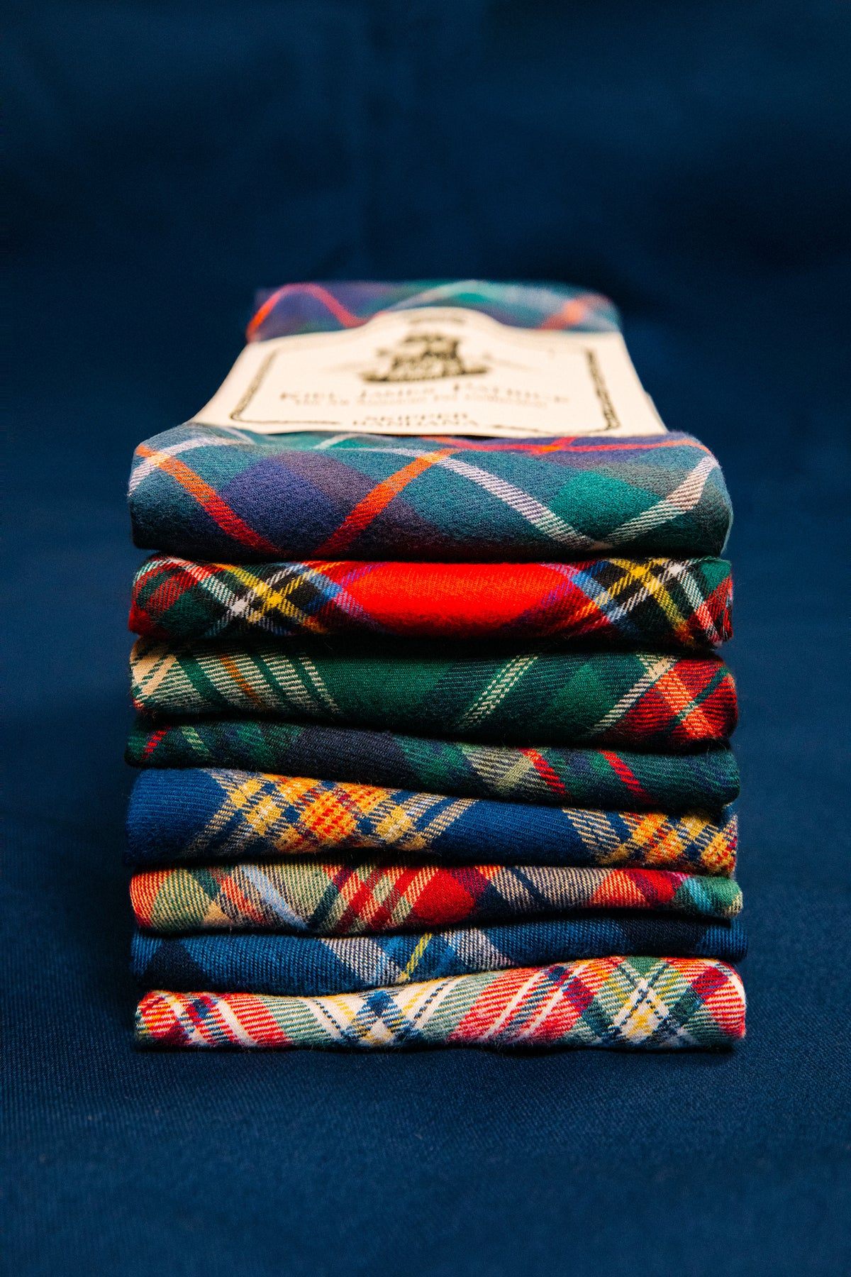 Redwood Trail Flannel Dog Bandana