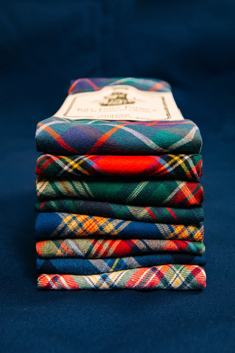 Woodstock Trail Flannel Dog Bandana