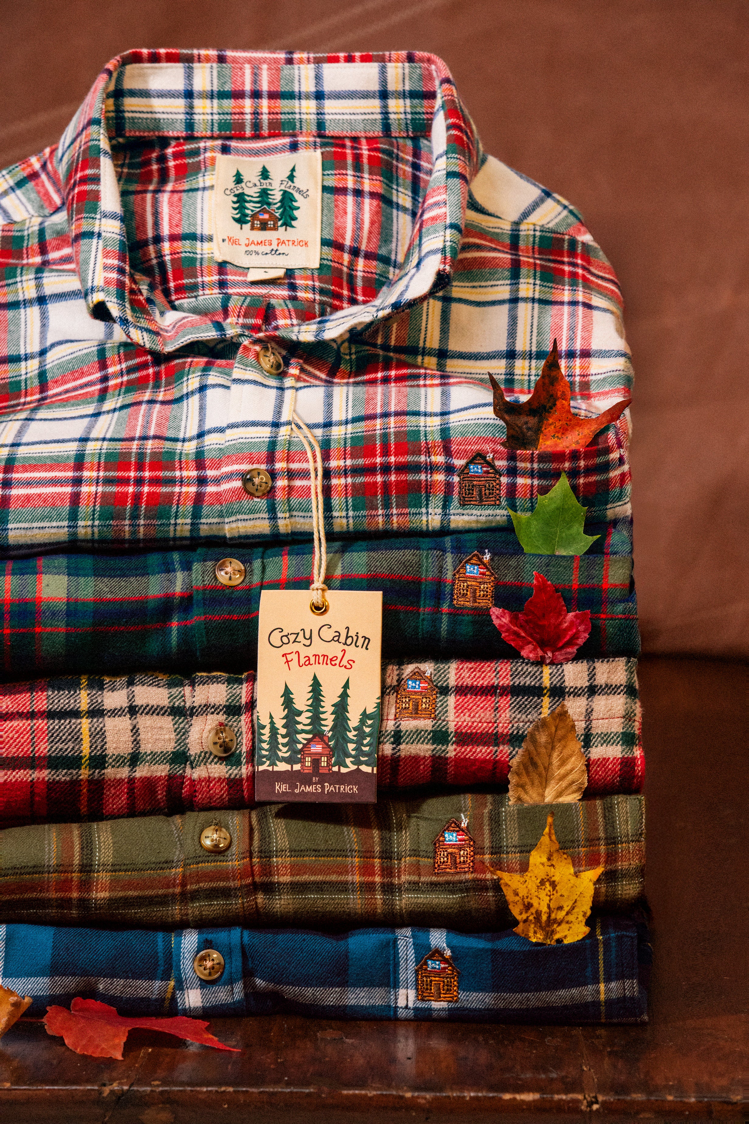 KJP Men's Highland Harvest Flannel Long Sleeve Shirt