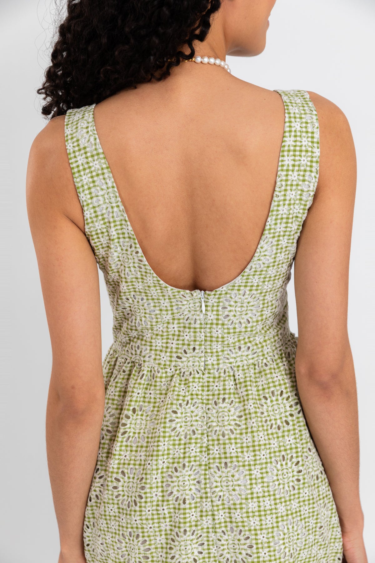Garden Lattice Eyelet Dress