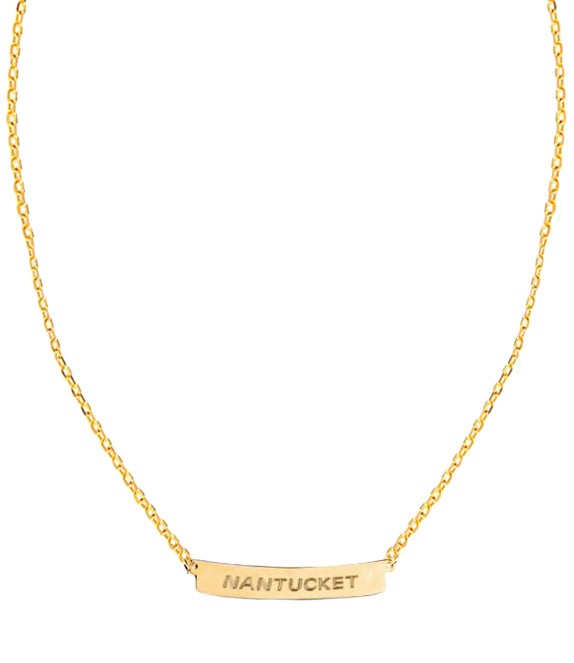 Globe Trotter Engravable Necklace