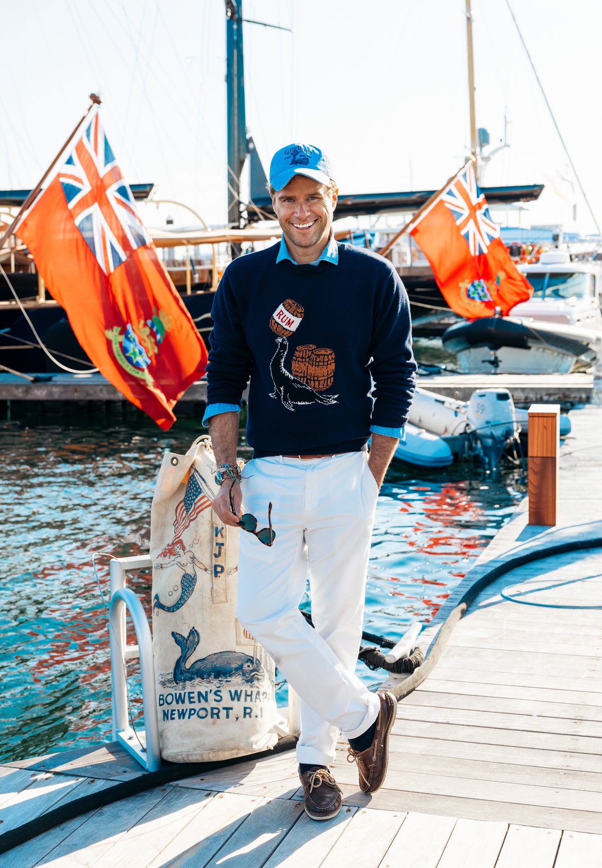 Goslings x KJP Black Seal Rum Sweater