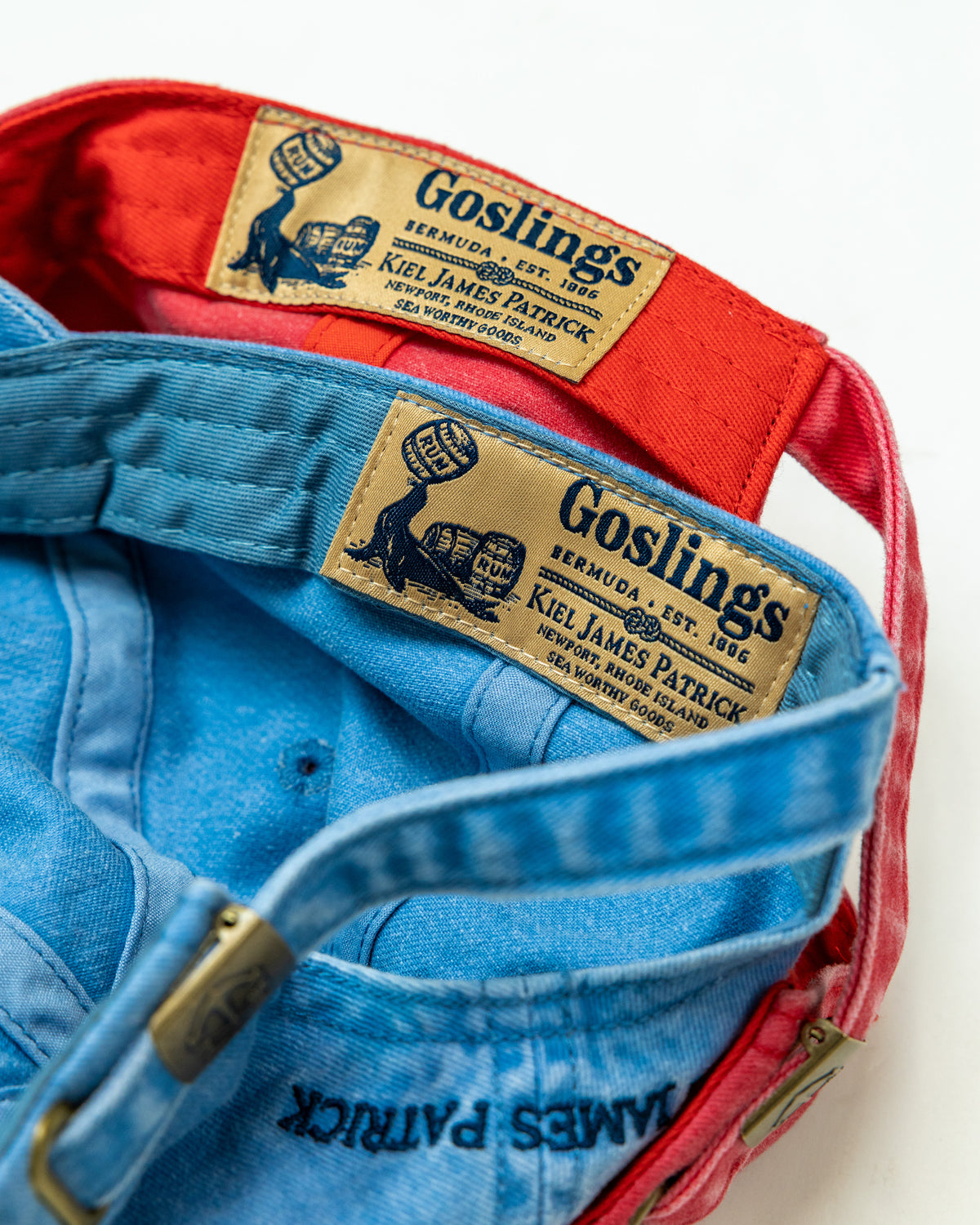 Goslings x KJP Black Seal Rum Hat in Red