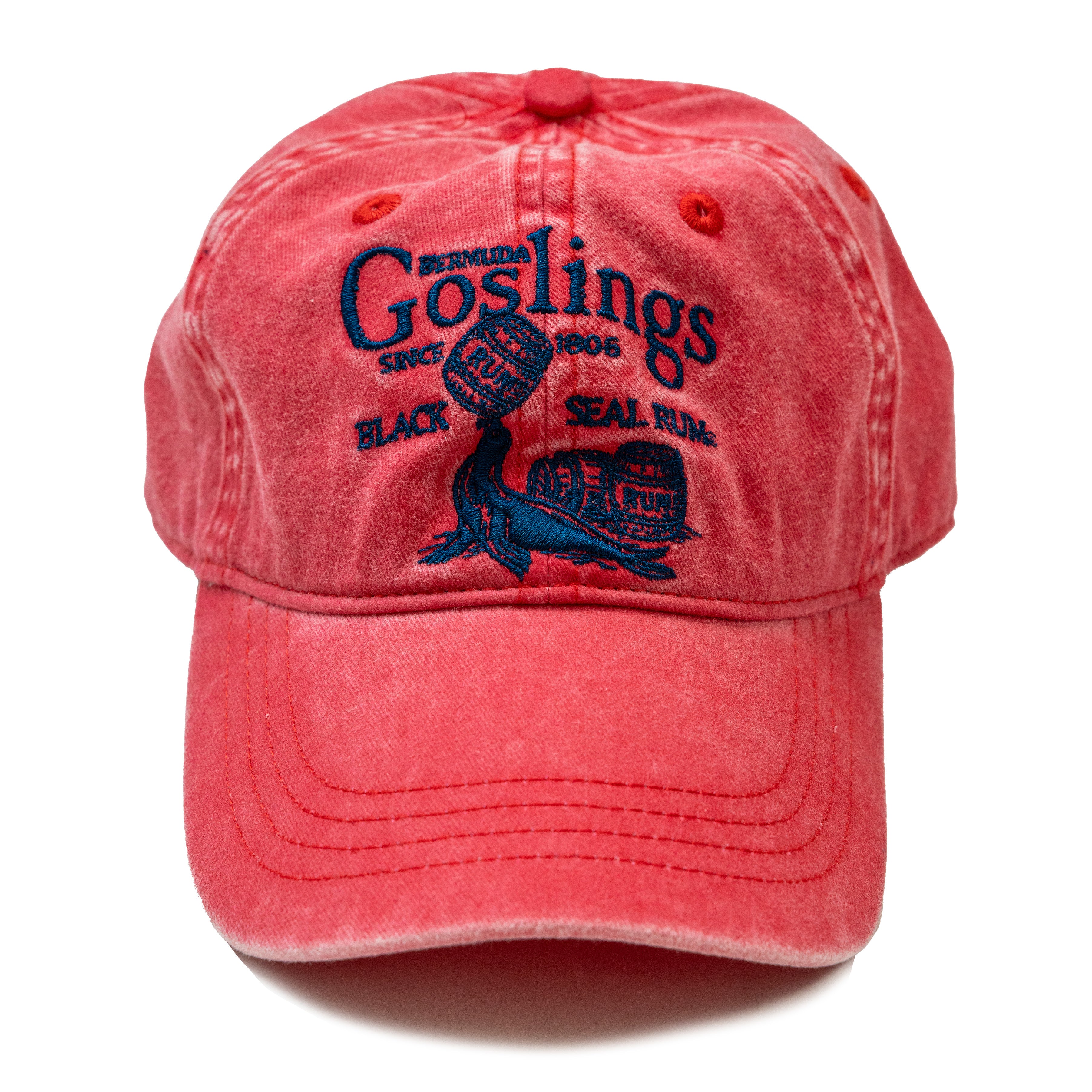 Goslings x KJP Black Seal Rum Hat in Red
