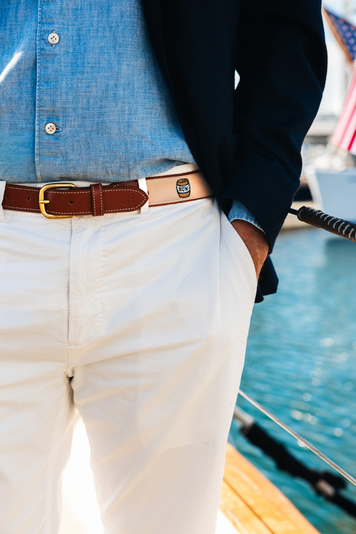 Goslings x KJP Ribbon Belt