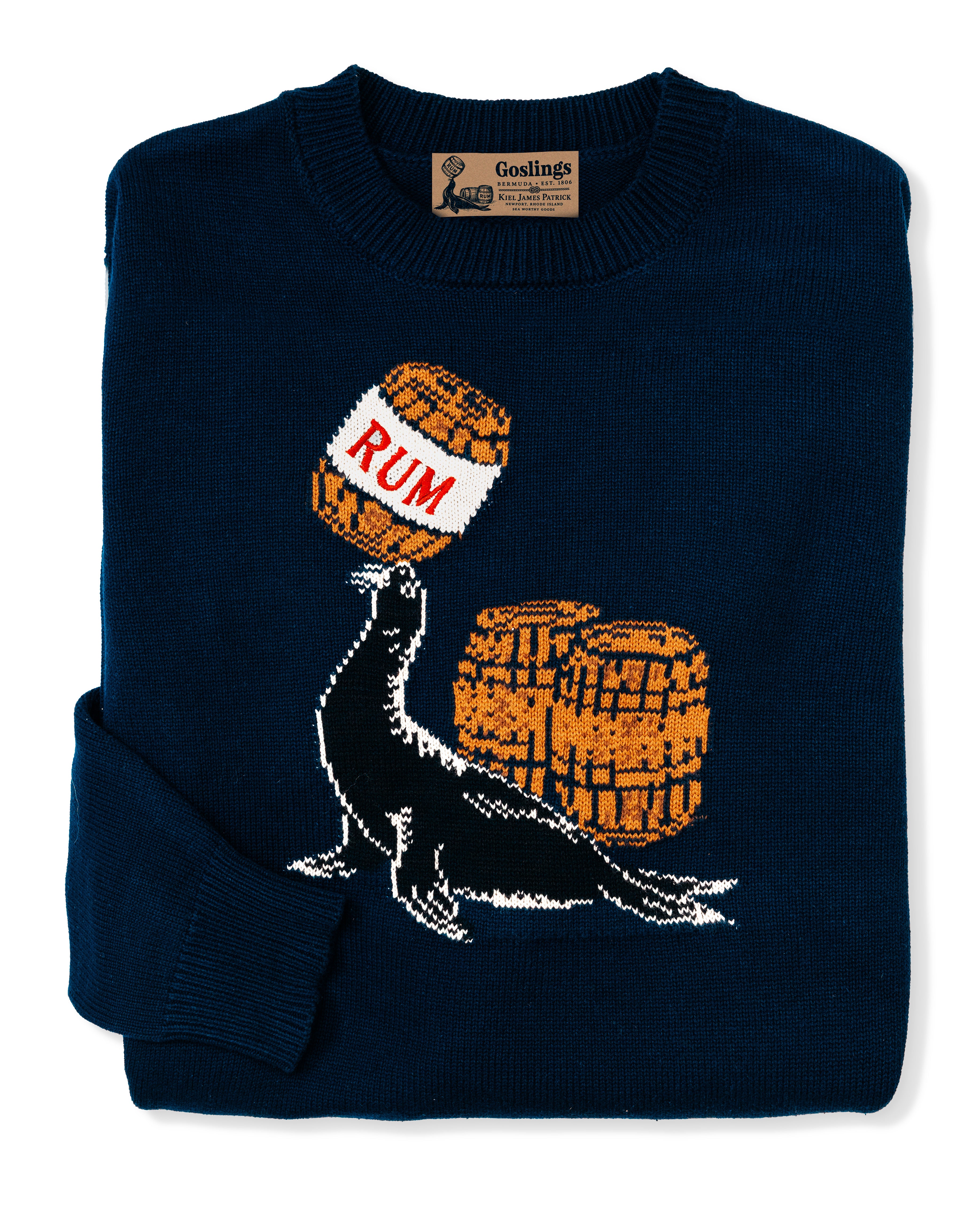 Goslings x KJP Black Seal Rum Sweater