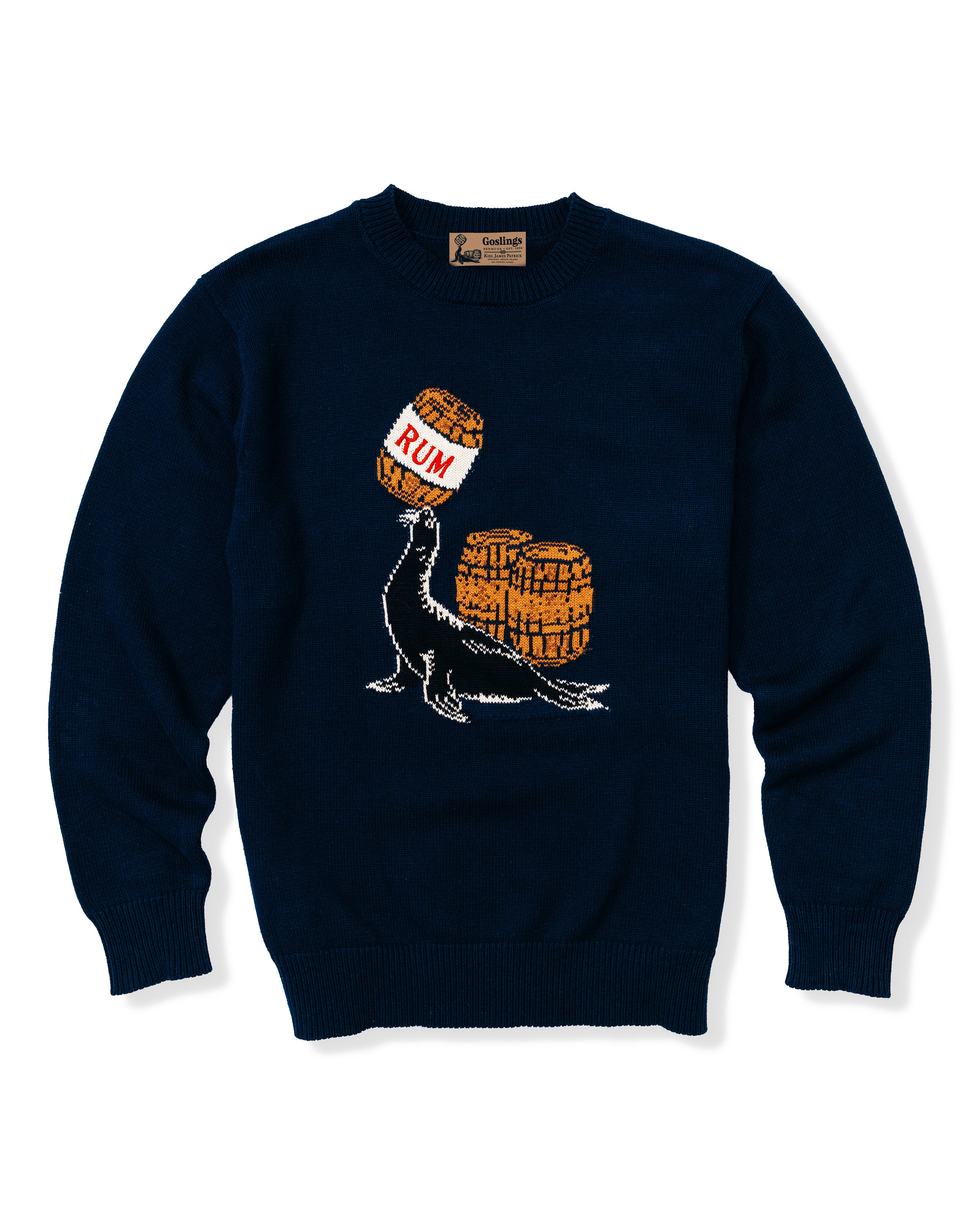Goslings x KJP Black Seal Rum Sweater