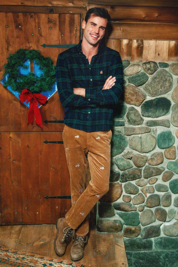 Grandad's Plaid Flannel Shirt