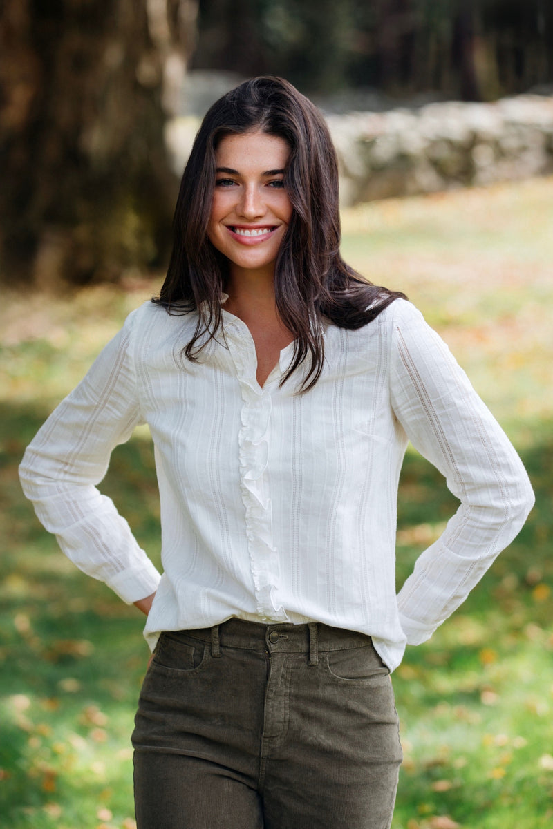 Harrington Ruffle Shirt