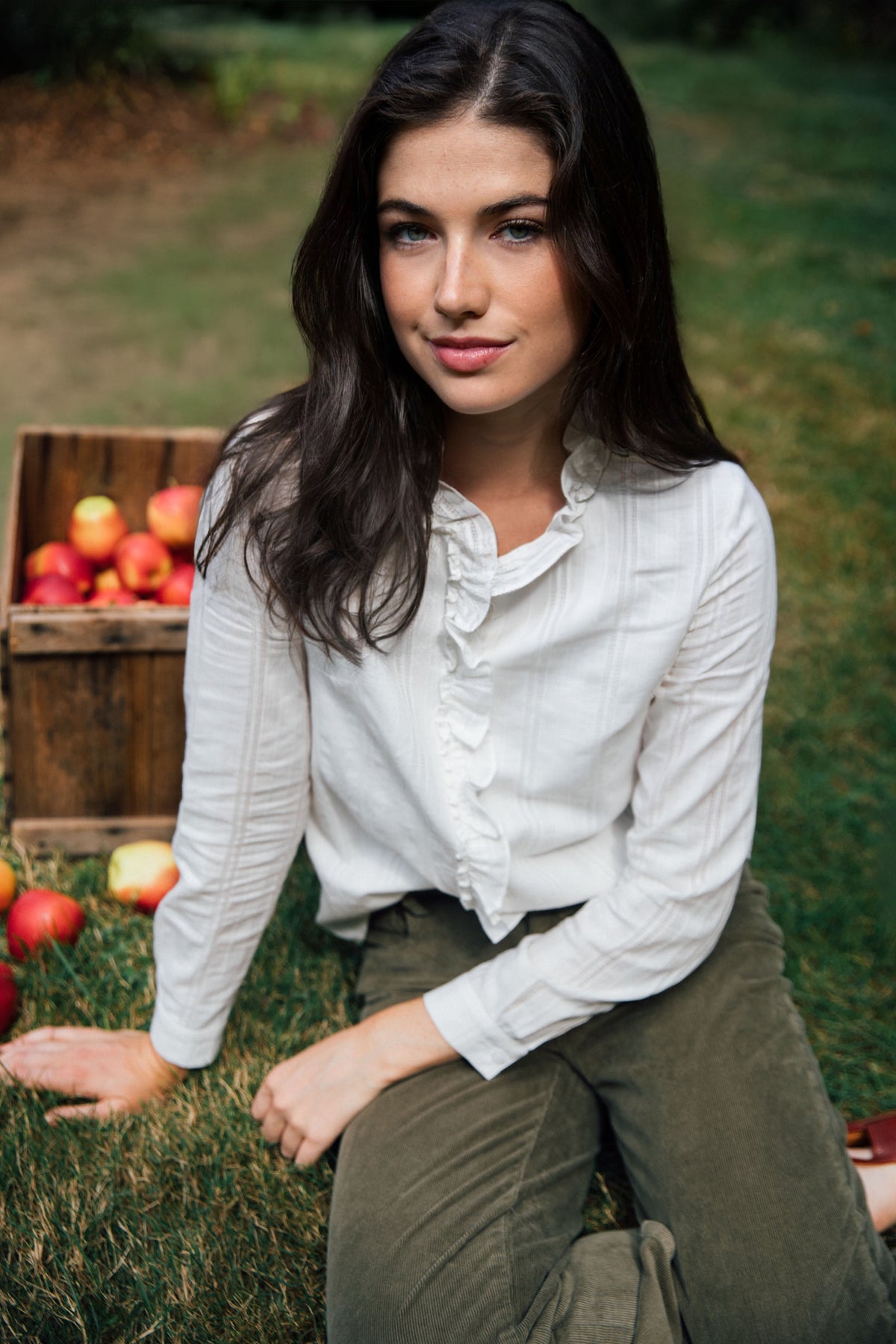 Harrington Ruffle Shirt