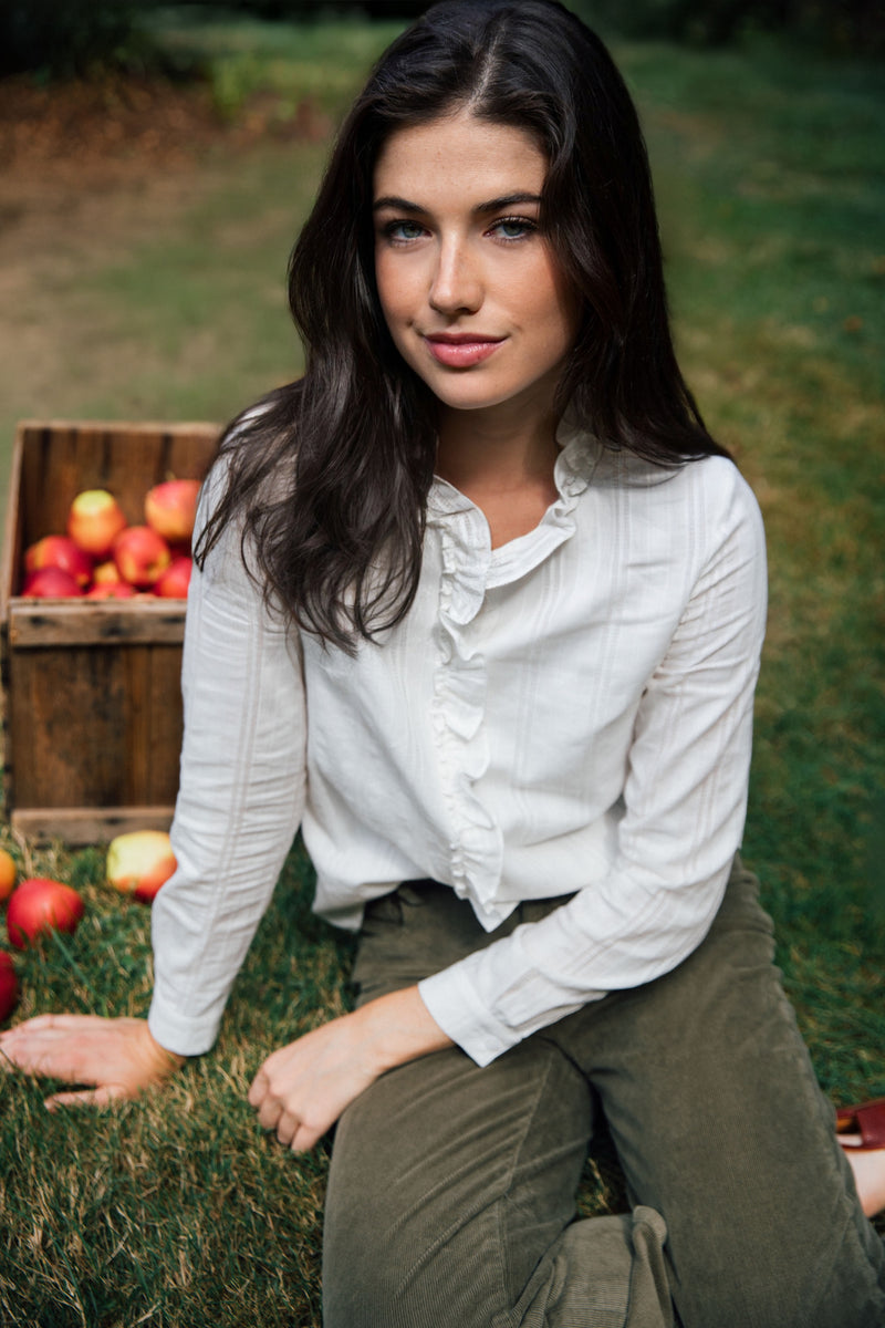 Harrington Ruffle Shirt