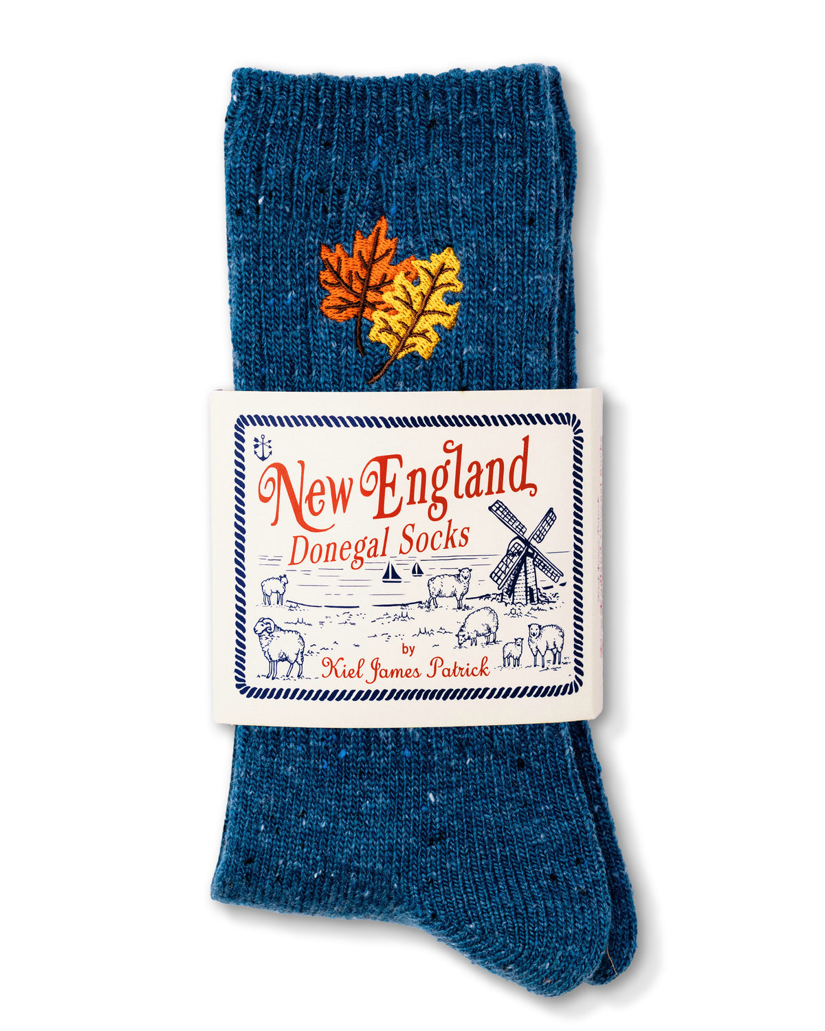 Harvest Leaves Donegal Socks