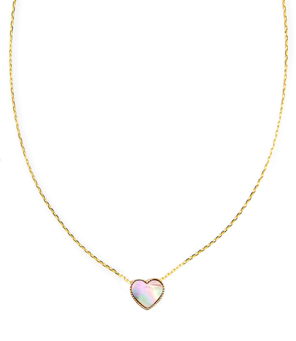 Heart of the Sea Mother of Pearl Necklace