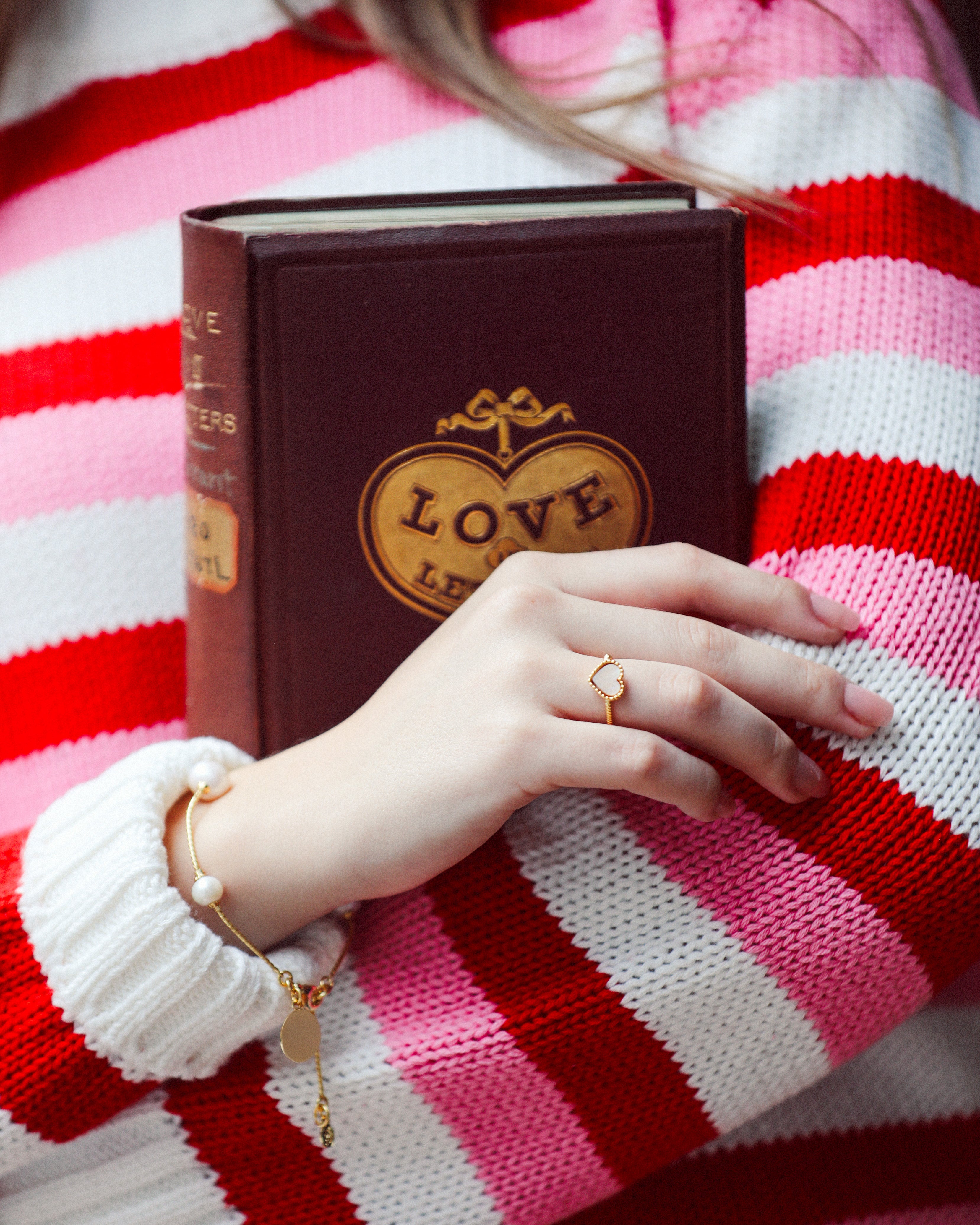 Heart of the Sea Mother of Pearl Ring