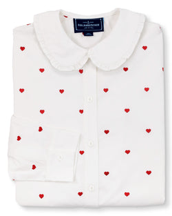 Heirloom Embroidered Heart Blouse – Kiel James Patrick