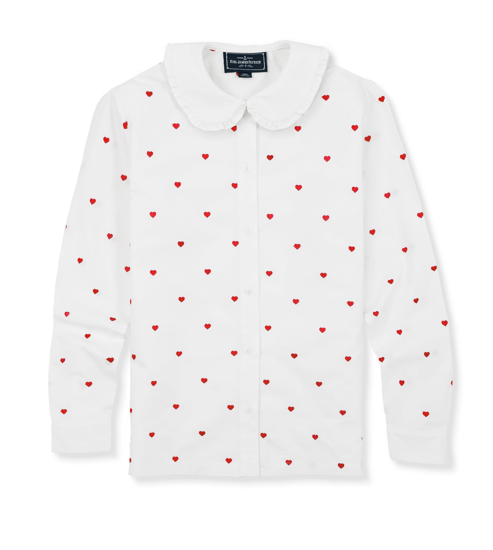 Heirloom Embroidered Heart Blouse – Kiel James Patrick
