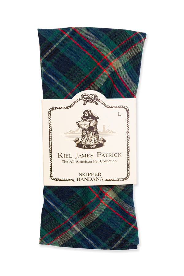 Highland Harvest Flannel Dog Bandana