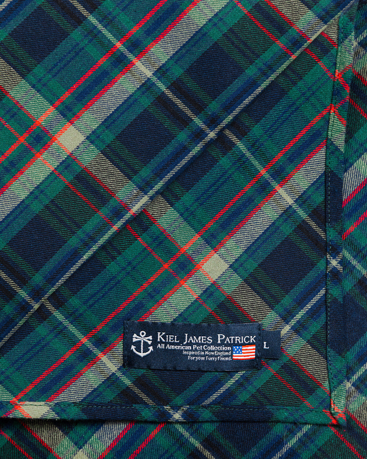 Highland Harvest Flannel Dog Bandana