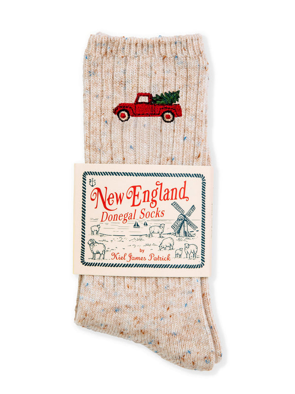 Holiday Truck Donegal Sock