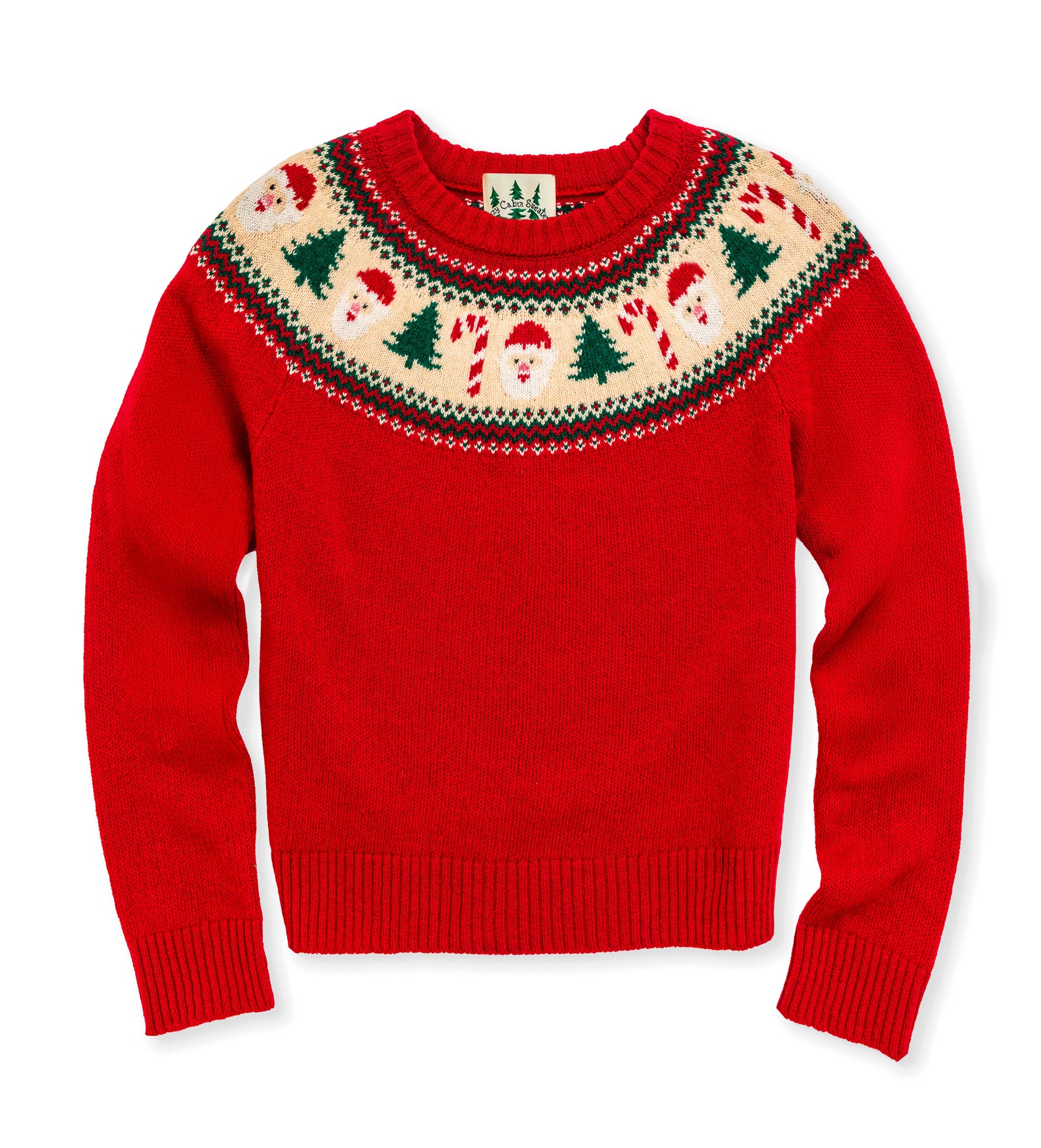 KJP Women's Holly Jolly Fair Isle Crewneck Holiday Sweater – Kiel
