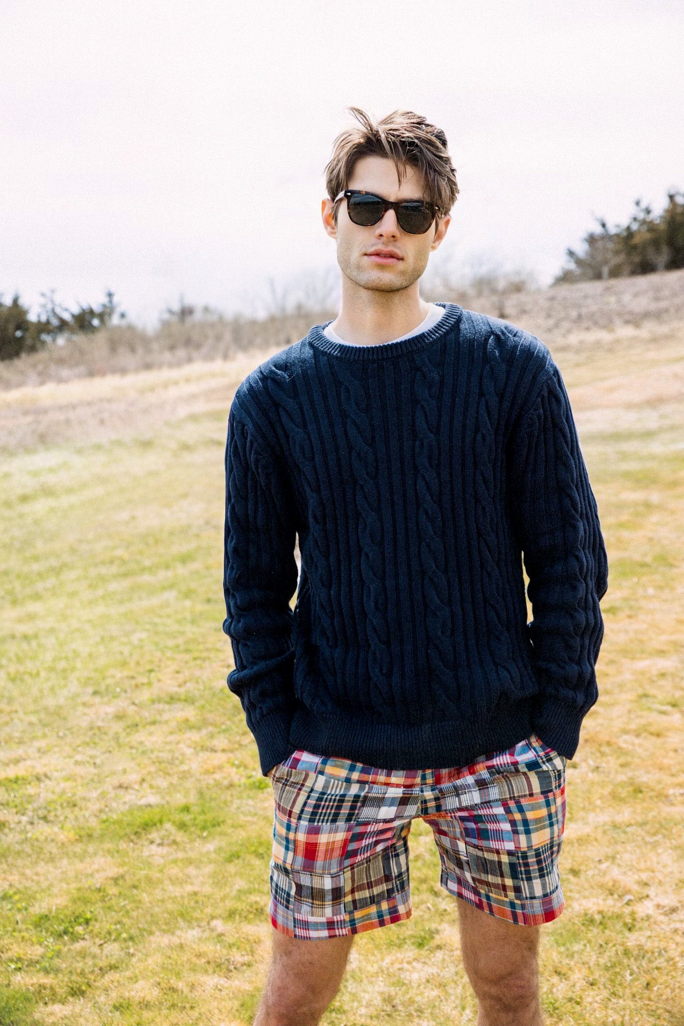 Hyannis Madras Drawstring Shorts